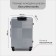 Bolshoi suitcase 28 "Coded Castle, silver color