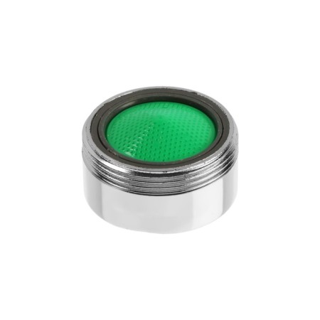 Zein aerator, outer thread, d = 24 mm, plastic grid, plastic housing, chromium color-4