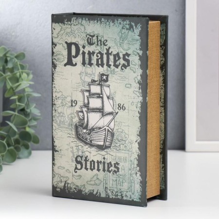 Safe Brush tree to the leatherette "Pirates. Stories" 21x13x5 cm-1