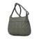 22322 Women's bag, 31x20x8 cm, leather claim, olive