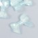 Decor for creativity plastic "Blue bow" shines in the dark 0.8x2.4x3.4 cm