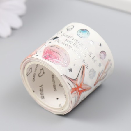 Adhesive tape paper "sea depth" width 4 cm winding 3 m 4x4 cm-1