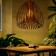 Ceiling lamp "Lif" silver 1x40W, E27, 52x52x61 cm
