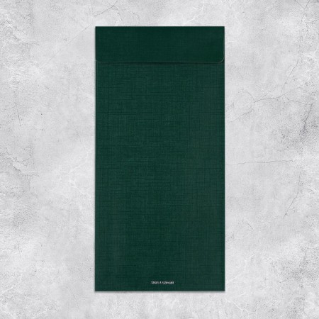 Gift envelope, “only for you”, embossing, designer paper, 11 × 22 cm-3