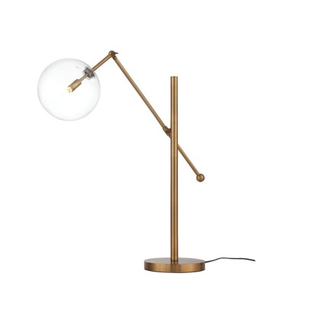 ST LUCE bedside lamp. SL1205.304.01. Sandro. 1x5 watts, G9, 4000k, 20.5x40x75 cm, brass color