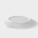 Porcelain plate "Universal", d = 24 cm, white