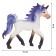 Figure "White Foal-Snoice with a blue mane"
