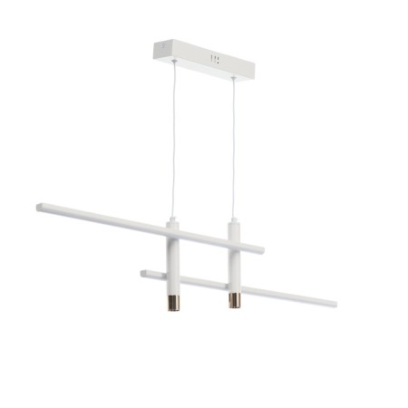Lamp with DDD "Montana" LED 30W 3000-6000K white-gold 91x7x21 cm-5