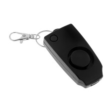 Pocket siren for self-defense Luazon LKL-07, with a whistle, black