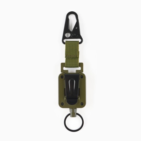 Tourist Retractor with Carabin "Adventure" for keys, 18 cm-2