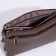 Cross-Bodi Bag on a zipper, brown color