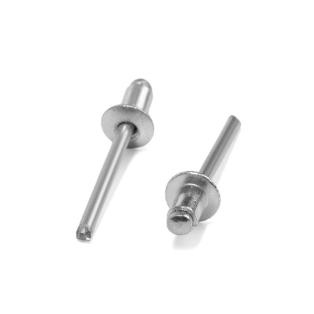 Rolls of the tundra krep, exhaust, aluminum-old, 4.8x8 mm, unpainted, 500 pcs-2
