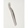 Pinzet No. 3 Narrow curved 9*1cm silver zip QF