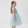 Платье нарядное детское MINAKU: PartyDress, цвет голубой, рост 110 см