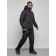 Male winter ski costume, size 48, black color
