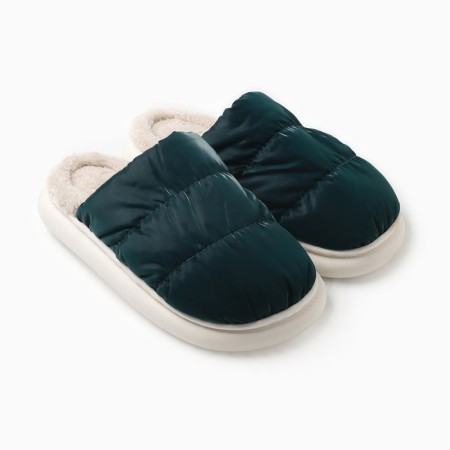 Male slippers, size 44-45, green color-5