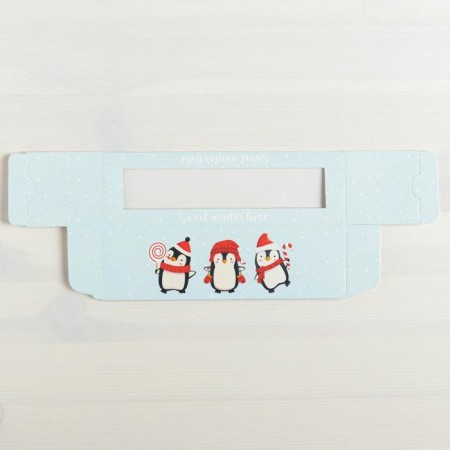 Folding box "Snow Team" 18 x 5.5 x 5.5 cm., New Year-3