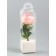 Box for mini bouquets 28 x 8 x 8 cm, white