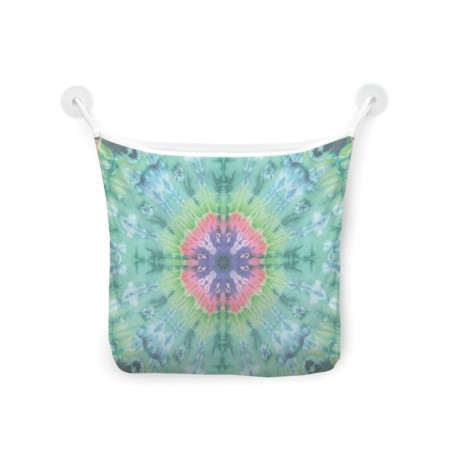 Organizer in a bath on suction cups "Galactic speed", for storing toys and little things, size 33x39 cm-2