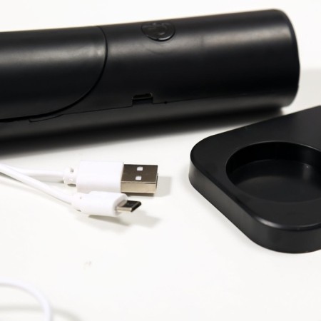 Table sensory lamp 1522/1BK 10XLED 5W AKB USB 3 Black mode 6.5x9x25.5 cm Risalux 5378668-8