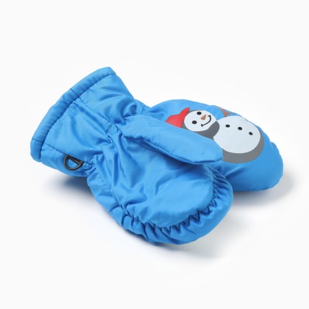 Baby mittens minku, Blue color, 18 cm-1