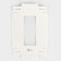 Box for chocolate "White", with a window, 16.4 x 8.4 x 1.7 cm