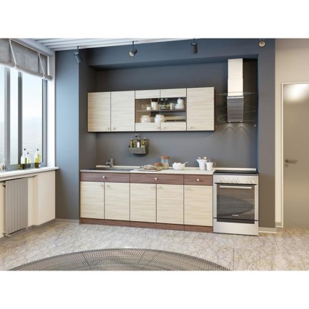 Floor cabinet, 400 × 450 × 840, ash shimo dark/ash shimo bright-6