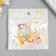 Buttons wood for creativity 2 punctures "animals and numbers" set of 10 pcs 2.8x2.8 cm