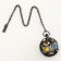 The clock is pocket, musical "Cosmos", quartz, d dial-5.9 cm, chain L-36.5 cm