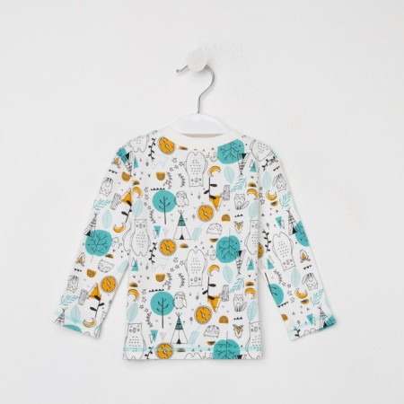 Nursery blouse, dairy color, height 68 cm-2