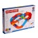 Magnetic designer "Magic track", the machine drives from batteries, 72 parts