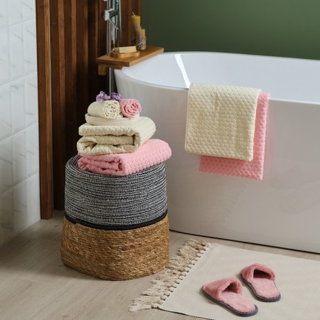 Trick Lovelife “Comfort” 50x90 cm, pink, 100% cotton, 500 g/m2-5