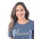 Blossom tunic, size 44, blue color