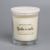 A candle in a glass flavored "grass and sky", 7x7 cm, 27 hours