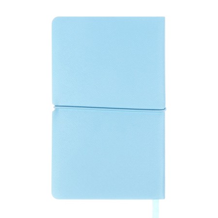 PROVINARY NOT LEARNED, 80 sheets, 100x170 mm, Devente.Jane, soft cover of PVC, elastic band, perforation, liesse, block 70%, blue-14