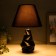 HELP lamp 16028/1BK E14 40W Black marble 24.5x24.5x37 cm Risalux