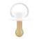 Nipple-dummy latex curtains, from 6 months, 2 pcs.
