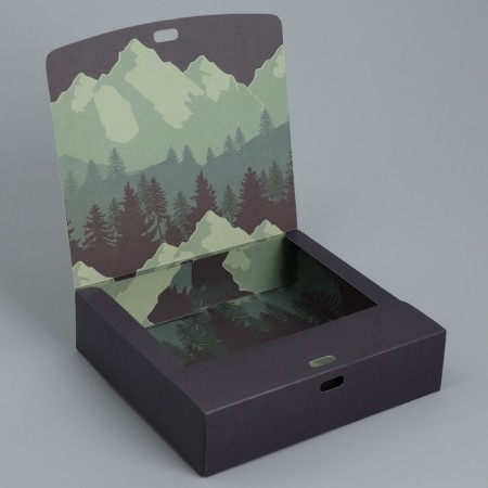 Gift Folding Bilateral Folding, Packaging, “Travel”, 20 x 18 x 5 cm-4