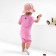 Pesnopher-football cap for children's minku, pink color, height 80-86 cm