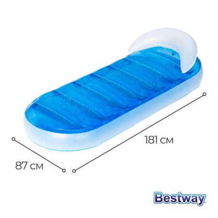 Шезлонг для плавания, 181 х 87 см, 43237 Bestway-1
