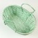 Wicker basket, 26 x 13 x 11 cm, green, bamboo