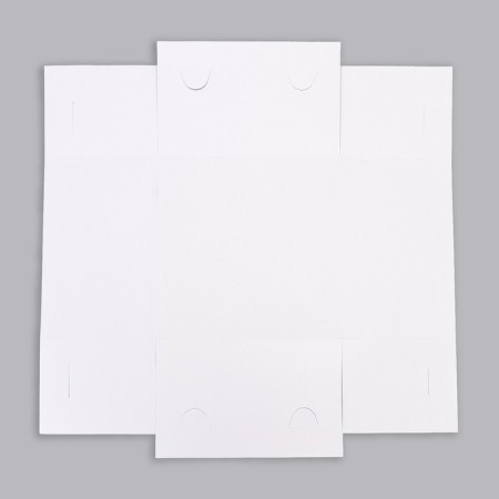 Box for cake, white, 30 x 30 x 19 cm-4