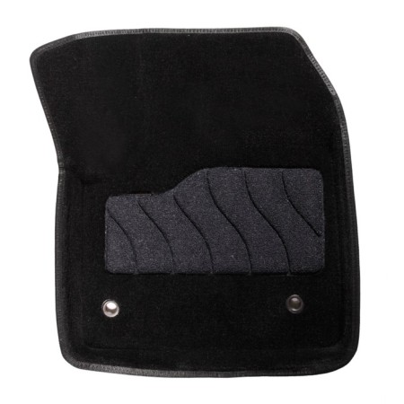 3D mats for Land Rover Range Rover Evoque II, 2018-n, black, set-1