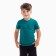 T -shirt for children, emerald color, height 152 cm