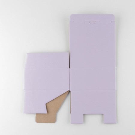 Gift folding box, packaging, "lavender", 15 x 15 x 7 cm-9