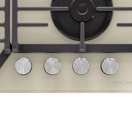 Krona Ardente 60 IV, gas, 4 burners, beige.-3
