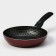 Pan "hostess", d = 20 cm, removable handle, glass cover, anti -stick coating, burgundy color