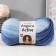 Yarn "Angora Active" 20% wool, 80% acrylic 500m/100g (842 Sin-Gol-Bel)