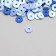 A set of beads made of polymer clay "Astra" 6 mm, 20 g, blue-blue mix