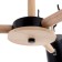 Chandelier 1073/3bk e27 60W black 72x72x50 cm Bayerlux